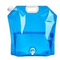 휴대용 접이식 물통 대형 야외 여행 파우치 캠핑 용품 5 L 10L, 1) 10L blue