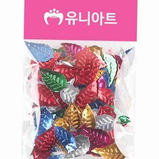 스팽글 나뭇잎 모양 diy소품