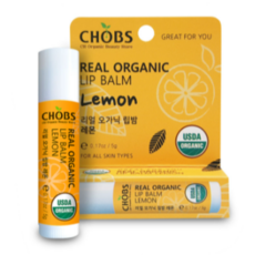 찹스 리얼 오가닉 립밤, 5개, 5g