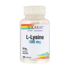솔라레이 L라이신 500mg 식물성 캡슐 120정, 1개
