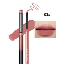 립스틱+립라이너 세트 매트 지속력 방수 번지지 않는, 1개, 03