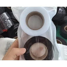 블랙 화이트 양면 다림질 테이프 2롤 접착식 원단 인터라이닝 DIY 재봉 및 의류 패치워크용, 01 black1cm