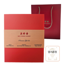 [오늘출발] 코스트코 비첸향 육포 선물세트 (감사카드/백화점동일/부드러운 바베큐포크/설날선물/쇼핑백증정), 1세트, 320g