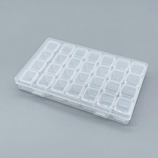 네일 비즈 귀걸이 악세사리 보관함 28구 케이스art49vWD