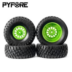 어댑터 모델 자동차 사막 트럭 오프로드 타이어, 1개, 3. Green