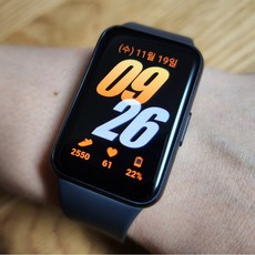 삼성 갤럭시 스마트워치 핏3 FIT3, 블랙, 40mm, 블루투스