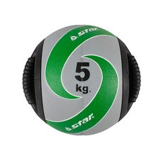 스타스포츠 듀얼핸들 메디슨 볼 5kg ER160-050, 단품, 1개