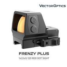 Vector Optics 維特 Frenzy Plus 內紅點，1x22x32 QD快拆設計，輕巧耐用，亮度可調，適用多種槍型, 1個
