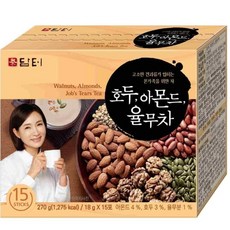 담터 호두 아몬드 율무차, 18g, 15개입, 4개