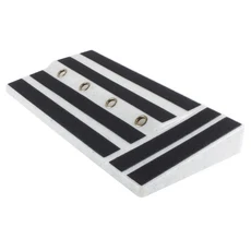 호환 대형 기타 효과 페달 보드 튼튼한 PE 플라스틱 기타 페달 보드 케이스 스크루 드라이버 테이프 기타, 02 White