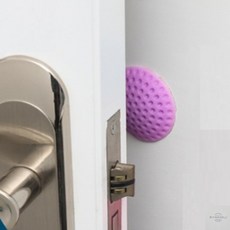 CLOVER 원형 도어쿠션 소음방지, 블루