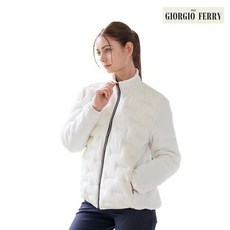 아놀드파마 조르지오페리 골프 여성 고주파 슬리브 니트 패딩 자켓 3133594, 네이비 90
