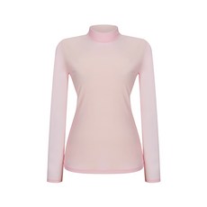 LOUIS CASTEL 女款網眼混搭高領炫酷 T 恤 3LCTS382P