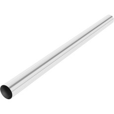 2.5인치 직선 DIY 맞춤형 만드렐 배기파이프 튜브 길이 40인치 외경 파이프 T304 스테인리스 스틸 범용 호환