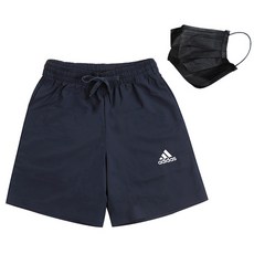 阿迪達斯韓國男式短褲夏季短褲訓練短褲 M SL 切爾西短褲海軍藍