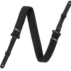 IBANEZ GSF50 吉他貝斯背帶，素色，公司貨, 1個, GSF50-BK 黑色