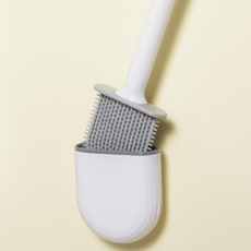 2支smart-on矽膠馬桶刷 無孔壁掛式, 1套, 混色