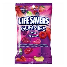 라이프세이버 Life Savers 구미 사탕 와일드베리 7oz 베리믹스 젤리, 2개, 198g