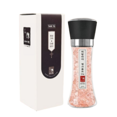 아이작 히말라야 핑크솔트 그라인더 소금 답례품, 1개, 230g