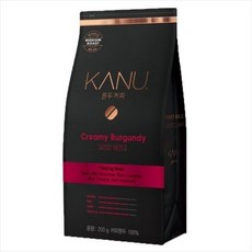 카누 원두홀빈커피 크리미 버건디 200g ( )