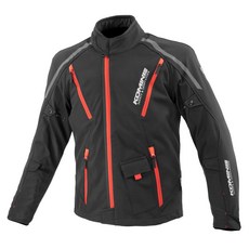 [KOMINE] JK-627 Black Red L 07-627 L 오토바이용 재킷 프로텍트 소프트 쉘 재킷