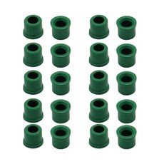 20개 R134A 고무 개스킷 에어컨 냉장 충전 호스 O 링 수리 키트 R410A 어댑터 1 4인치 나사산 호스와 호환 2019185