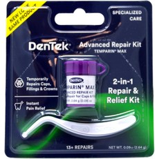 덴텍 템파린 맥스 고급 치과 수리 키트 13회 이상