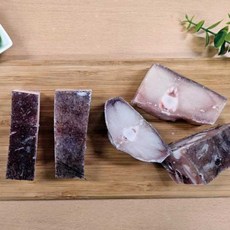 [푸른드리] 손질되어 손편한 절단 아귀 3kg 중국산 아구찜용 식자재용 내장제거 소제, 50-70g 내외