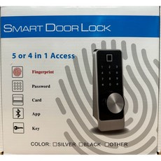 LANCA ED-280S 防曬防撥水五合一電子鎖：指紋/密碼/感應卡/藍芽/鎖匙，台灣製造，兩年保固，全台安裝, 280S*自行安裝*勿選賣家宅配