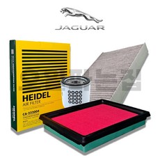 재규어 XF 에어크리너 에어필터, XF (X260) (16년~현재), 204PT / GTDi, HEIDEL 에어필터, 1개