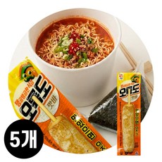 지케이푸드 사조오양 오륙도맛바 70g 편의점 핫바 어묵 간식 휴게소, 5개