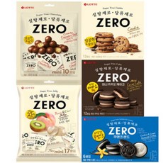 제로 카카오케이크171g+초콜릿칩쿠키168g+쿠앤크288g+후르츠젤리238g+크런치초코볼1, 단일구성