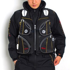 국산 폼나는 구명복 구명조끼 수건 사은품 증정, 블랙(수건사은품)