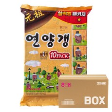연양갱 10PACK 500g 10입 해태 실속형 양갱이 옛날과자 어르신 간식 전통과자, 1개