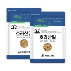 독도사랑 호라산밀 4kg (2kgx2봉), 2kg, 2개