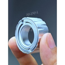메카니컬 링 피젯 스피너 휴대용 스트레스 해소 EDC 회전 장난감, 단락 링, S