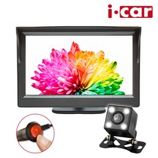 아이카 시거잭 상시 LED 후방 카메라, icar-001sm, 혼합색상