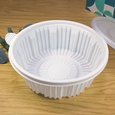 일회용 탕용기 220파이 소 200개 FP 감자탕용기 국물배달포장용기, 1개