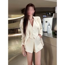Naizi Premium Selection 西裝外套 馬甲背心 西裝短褲 三件式套裝