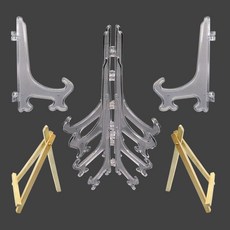 미술보조용 나무이젤 액자 진열 받침대