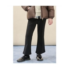 브랜드 빈폴키즈 BEANPOLE KIDS 여아 폴리기모 부츠컷 팬츠 블랙 BI5X21G035 694626