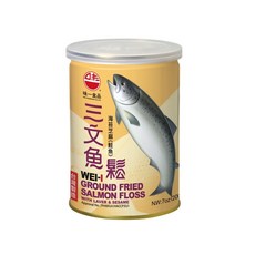 味一食品 海苔芝麻鮭魚鬆, 1個