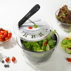 Free Label大容量蔬菜脫水器 FL-009, 黑色