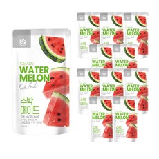 편의점 아이스 파우치 에이드음료 수박에이드 230ml x 10팩, 10개