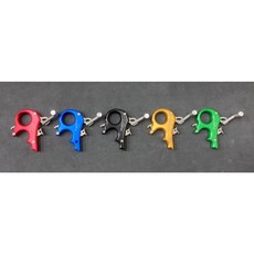 SURPASS WOODPECKER 三指放箭器 腕帶式撒放器 - 複合弓D環滑輪弓專用, 藍色, 1個