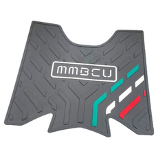 【翔好機車】桀諾 MMBCU 腳踏墊 橡膠腳踏墊 黑曼巴 MMBCU158 MMBCU機車腳踏墊, MMBCU 三色線條-橡膠腳踏墊+魔鬼氈