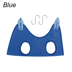 애완 동물 미용 해먹 교수형 고양이 손질 손톱 절단 안티 스크래치 물린 고정 가방 목욕 트리밍 구속 용품, M, Blue, 1개