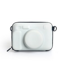 WIDE 拍立得相機通用硬殼包 適用 wide210/300/400/LOMO 相機, 1個, 白色