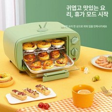 휴대용 전자레인지 1인용 소형 미니 푸드워머 5l 캠핑 스타일 전자렌지 휴대, Kesun TO-099 그린 12L