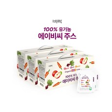 비락 100%유기농에이비씨주스, 110ml, 24개